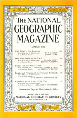 National Geographic Magazine 1956 №03