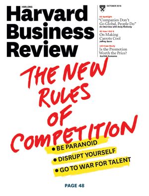 Harvard Business Review 2015 №10 October