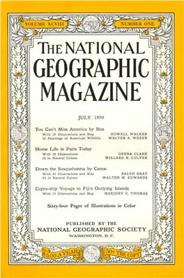 National Geographic Magazine 1950 №07