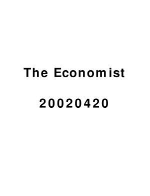 The Economist 2002.04 (April 20 - April 27)