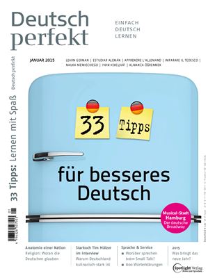 Deutsch perfekt 2015 №01