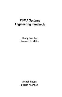 CDMA Systems Engineering Hanbook