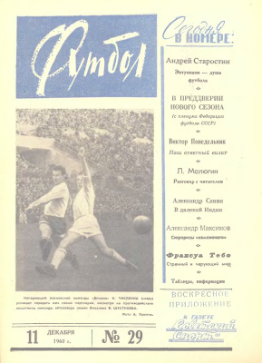 Футбол 1960 №29