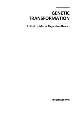 Alvarez M.A. (ed.) Genetic Transformation