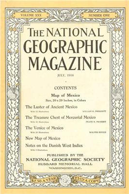 National Geographic Magazine 1916 №07