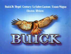 Buick 76: Regal, Century, LeSabre Custom, Estate Wagon, Electra, Riviera