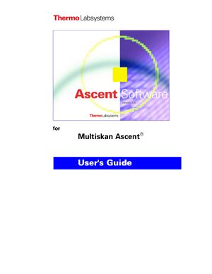 Ascent Software 2.6 для ИФА-анализатора Multiskan Ascent