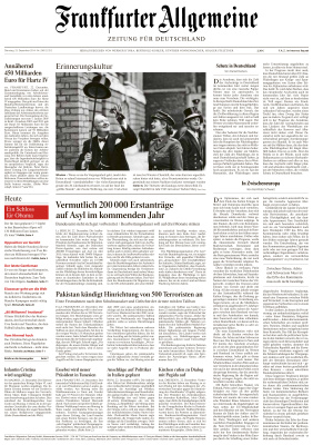 Frankfurter Allgemeine Zeitung für Deutschland 2014 №298 Dezember 23