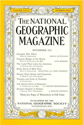 National Geographic Magazine 1941 №11