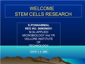 Stem Cells Research