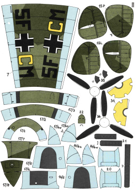 Messersmitt Me-110 Maly Modelarz