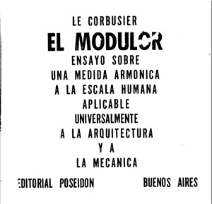 Le Corbusier Ch.E. El Modulor