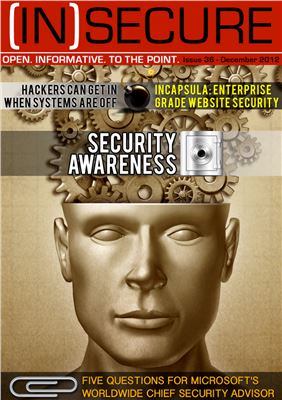 (IN)SECURE Magazine 2012 №36 Декабрь