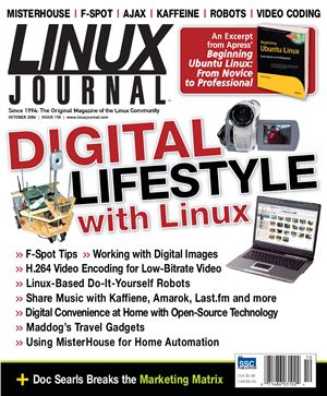 Linux Journal 2006 №150 октябрь