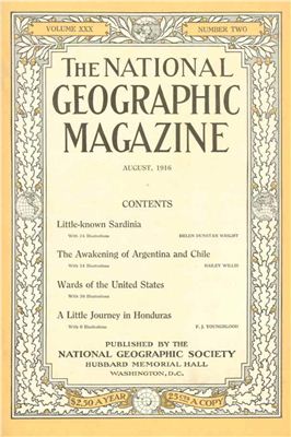 National Geographic Magazine 1916 №08