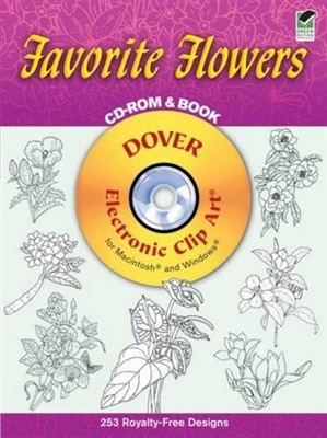 Dover Publications. Favorite Flowers
