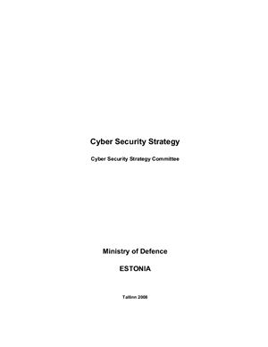 Руководство - Стратегия кибербезопасности Эстонии