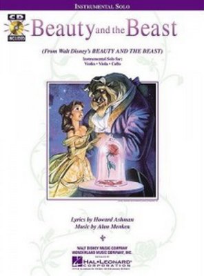 Beauty and The Beast from Walt Disney`s Beauty and the Beast. Ноты для скрипки. 2 варианта