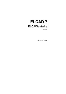 AUCOTEC ELCAD 7.1