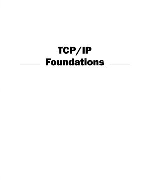 Blank Andrew G. TCP/IP Foundations