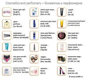 Cosmetic and perfumery - Косметика и парфюмерия