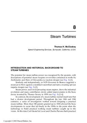 Earl Logan Jr., Ramendra Roy. Handbook of Turbomachinery