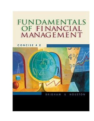 Brigham U., Houston E. Fundamentals of Financial Management
