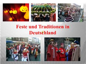 Deutsche Feste und Bräuche