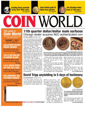 Coin World 2011.08.01