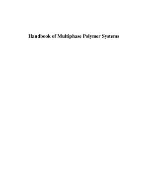 Boudenne A., Ibos L., Candau Y., Thomas S. (Eds.) Handbook of Multiphase Polymer Systems