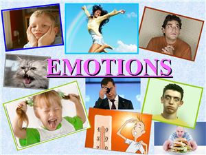 Feelings and emotions