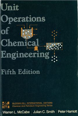 McCabe W.L., Smith J.C., Harriott P. Unit Operations In Chemical Engineering