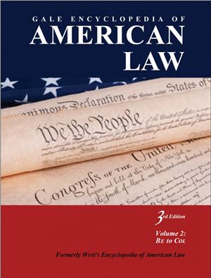 Batten D. (project editor) Gale Encyclopedia of American Law. Volume 2