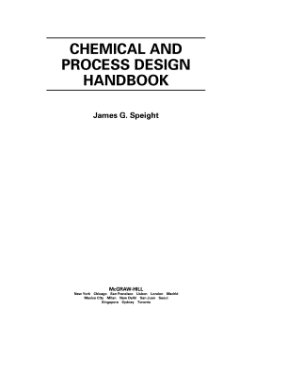 Speight J.G. Chemical and process design handbook