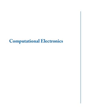 Vasileska D., Goodnick S.M. Computational Electronics