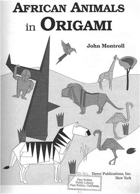 Montroll J. African Animals in Origami