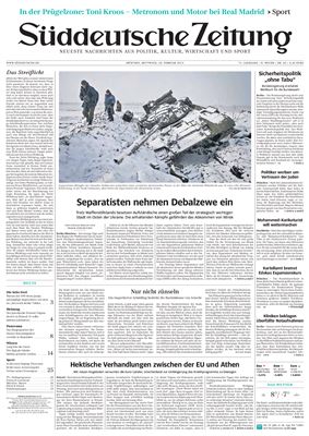 Süddeutsche Zeitung 2015 №40 Febuar 18