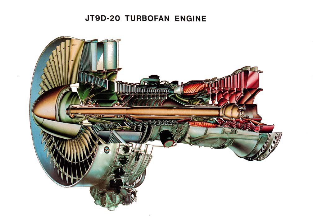 Cutaway JT9D-20