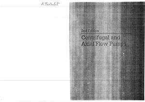 Stepanoff A.J. Centrifugal and Axial Flow Pumps. Theory, Design and Application