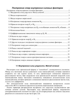 Высоковский В.Л. Сопромат. Справочник по эпюрам