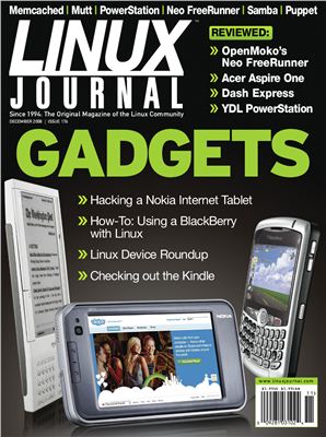 Linux Journal 2008 №176 декабрь