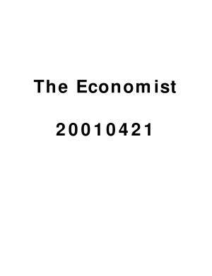The Economist 2001.04 (April 21 - April 28)
