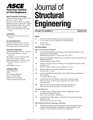 Journal of Structural Engineering 2007 №03