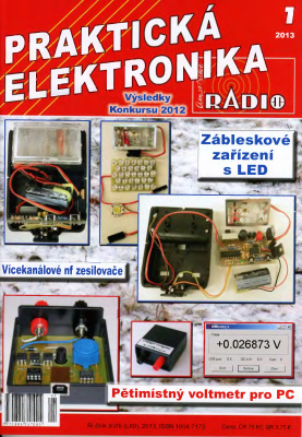 Praktická elektronika A Radio 2013 №01