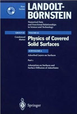 Bonzel H.P. (Ed.) Adsorption on Surfaces and Surface Diffusion of Adsorbates
