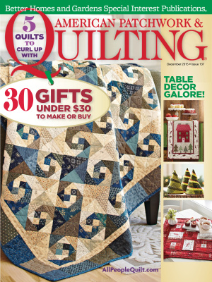 American Patchwork & Quilting 2015 December