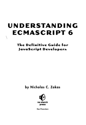 Закас Н. ECMAScript 6 для разработчиков