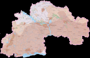 Экологическая карта Днепропетровской области