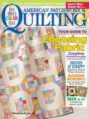 American Patchwork & Quilting 2015 June
