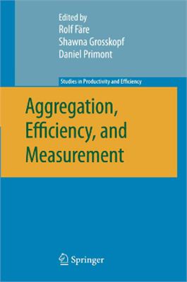 F?re R., Grosskopf S., Primont D. (Eds.) Aggregation, Efficiency, and Measurement